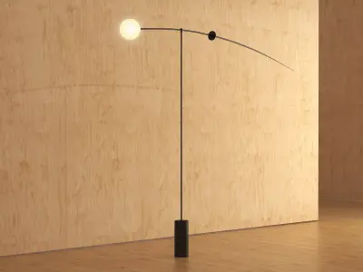 Mobile Chandelier 3D model