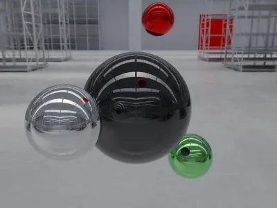 HDRI - Warehouse Interior 8 Texture