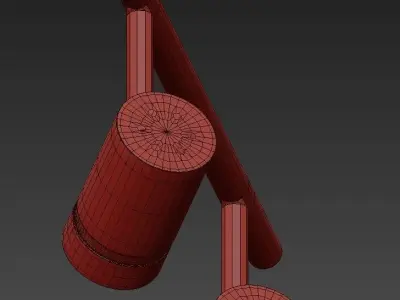 LED Track Lighting 3D model