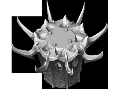 Heresylab - Dark Elven Tower 3D print model