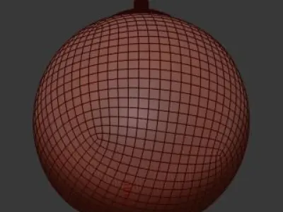 Areti Plant Pendant 3D model