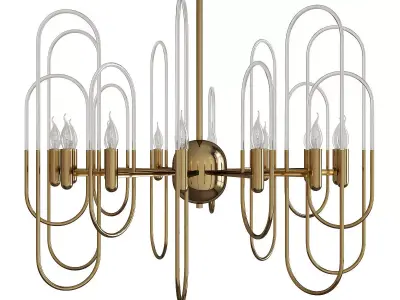 Champ Elysees Chandelier Low-poly 3D model