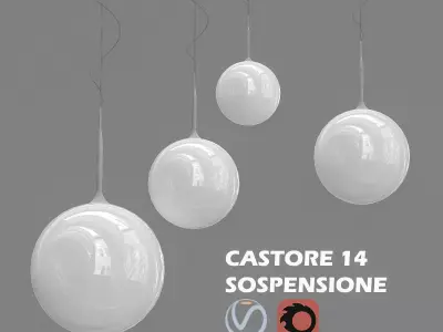 CASTORE 14 SOSPENSIONE 3D model