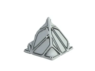 Sci Fi Object No 6637 Low Poly Texture