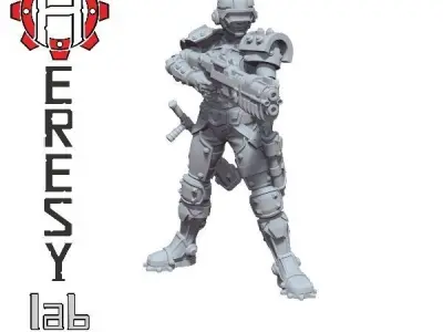 Heresylab - Sauberung Full Team 19 models 3D print model