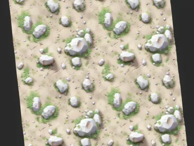 Stylized Ground Seamless Texture Texture