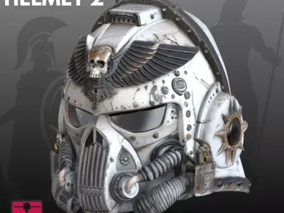 Cosplay Helmets STL Collectible 3D Models 2 3D print model