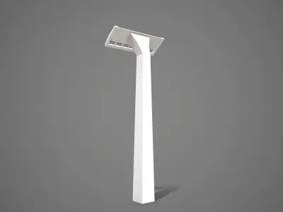 Shaving Razor Blade Low-poly 3D model