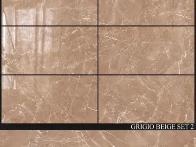 Decovita Grigio Beige 600x1200 Set 2 3D model