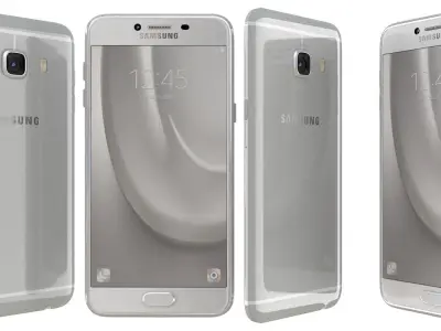 Samsung Galaxy C5 All Colours 3D model