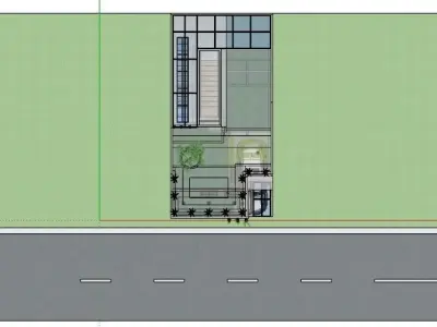 industrial house  3D model