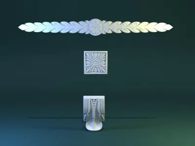 Door 3 for CNC milling machine 3D model