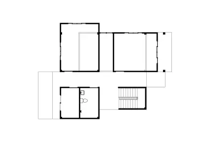 2 Floor House A1 3D model