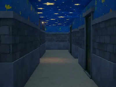 Squid Game Hide and Seek Map 3D model