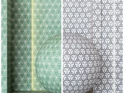 4K Equipe Coimbra Ceramics Tile Textures- 23 Colors - PBR  Texture