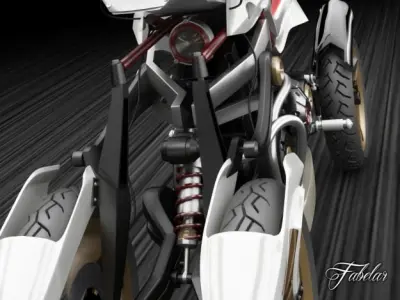 Yamaha Tesseract 3D model