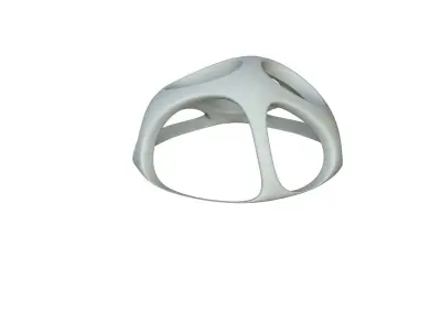 SciFi Cube Object No 52821 Low Poly Shape Low-poly 3D model