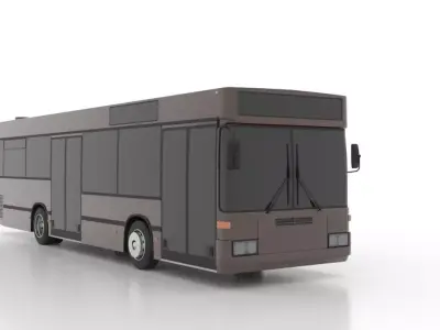 Mercedes-Benz O405NK Low Low-poly 3D model