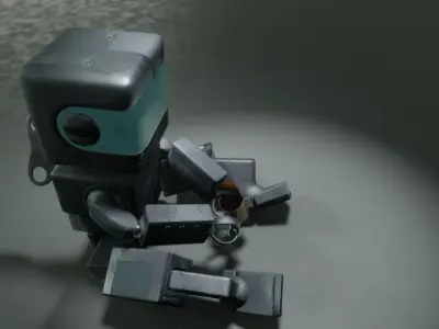 Drinking Robot 3D model