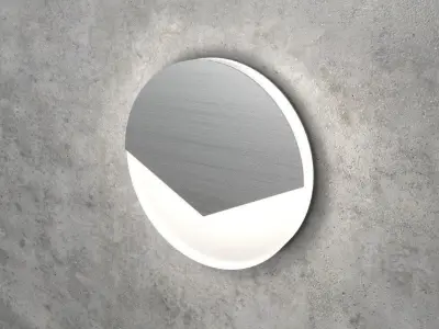 IT-783-Alum Alum Round Step Light LED Stair Light Integrator Free 3D model