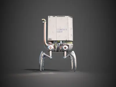 Spider Bot 3D Model 3D model