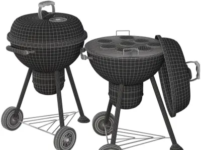 Weber Grill 3D model