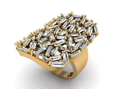 Jewelry ring 243 3D print model