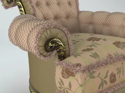 ASNAGHI Chair 3D model