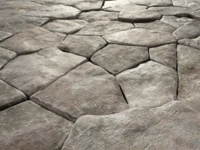 Paving rock 3D model