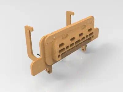 Door Hangboard 3D print model