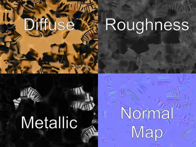 Elephant Head Door Handle Sculpture model pack Low-poly 3D model