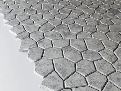 Title stone decoration 3D model