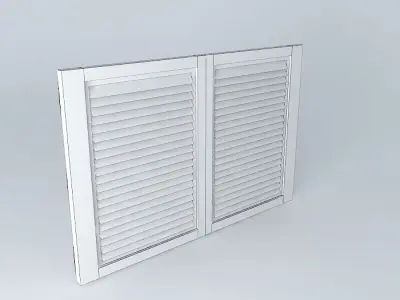 Window brown Free 3D model