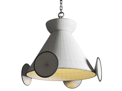 Harlequin Chandelier Made by Stephen Antonson 3D model