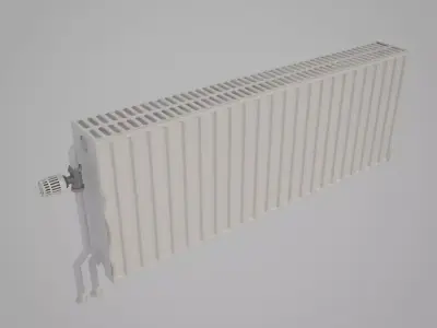 radiator 3D model
