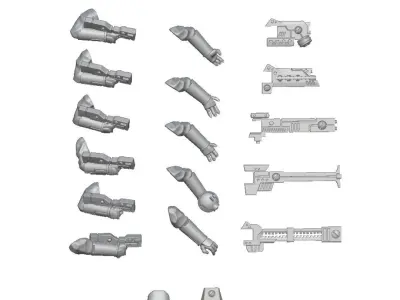 Enclave Trooper 3D print model