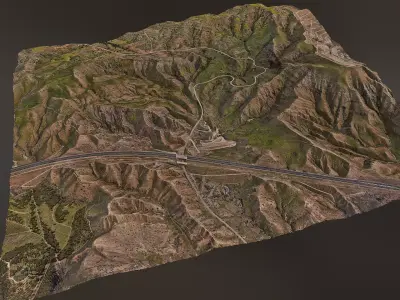Landscape A - Scan 3D model