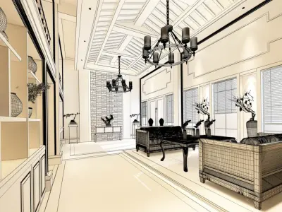 Business - Food Beverage -0132 3D model