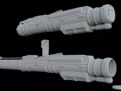Sci-Fi RPG 3D model