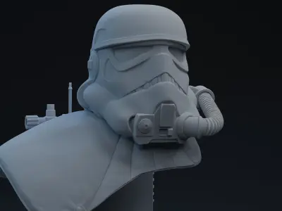 Magma Trooper One-Twelfth Scale Printable Files 3D print model