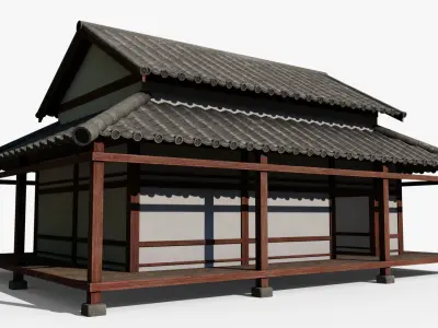 Lavish House Low-poly 3D model