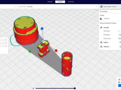 scifi kitbash 4 3D print model