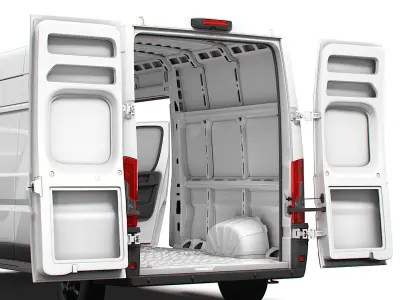 Opel Movano Van L3H3 HQ Interior 2023 3D model