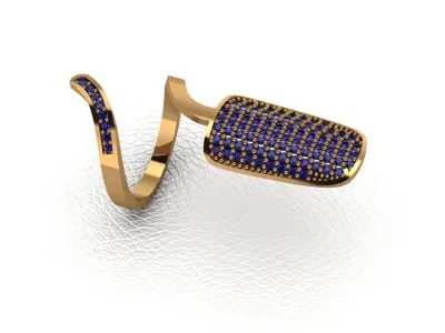 ring 54 pieces drawing 3d rihone drawing ring rings ring models 3D print model