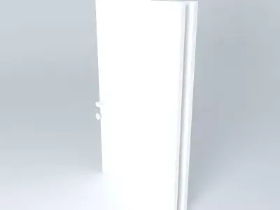 White doors Free 3D model