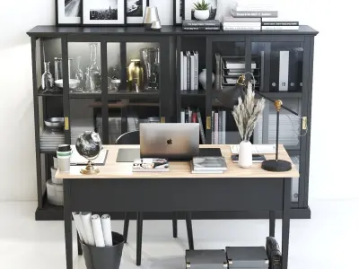 Office workplace 43 3D model