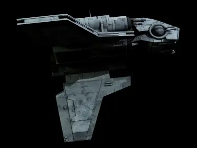 Nu-class attack shuttle  - Star Wars 3D model