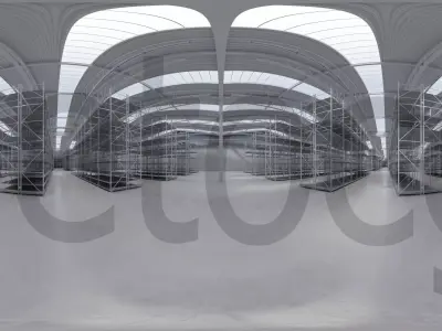 HDRI - Warehouse Interior 8 Texture