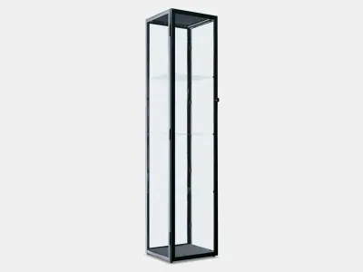 BLALIDEN Glassdoor cabinet Low-poly 3D model