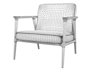 Zio Lounge Chair 3D model